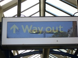Way out