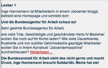 Infobrief W. Gehrke v. 14. März 2013 - Ausschnitt