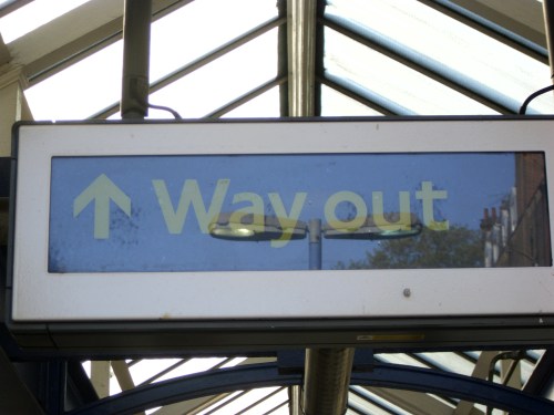 Way out