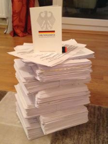 Stapel Papierlisten Stand: 17.12.2013